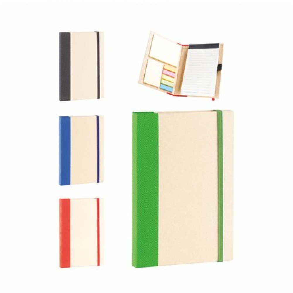 390 Geri Dönüşümlü Notluk 13X17.7X1.6 Cm 25 Yp. Yapışkanlı Kağıt 70 Yp. İç Sayfa-Kalem