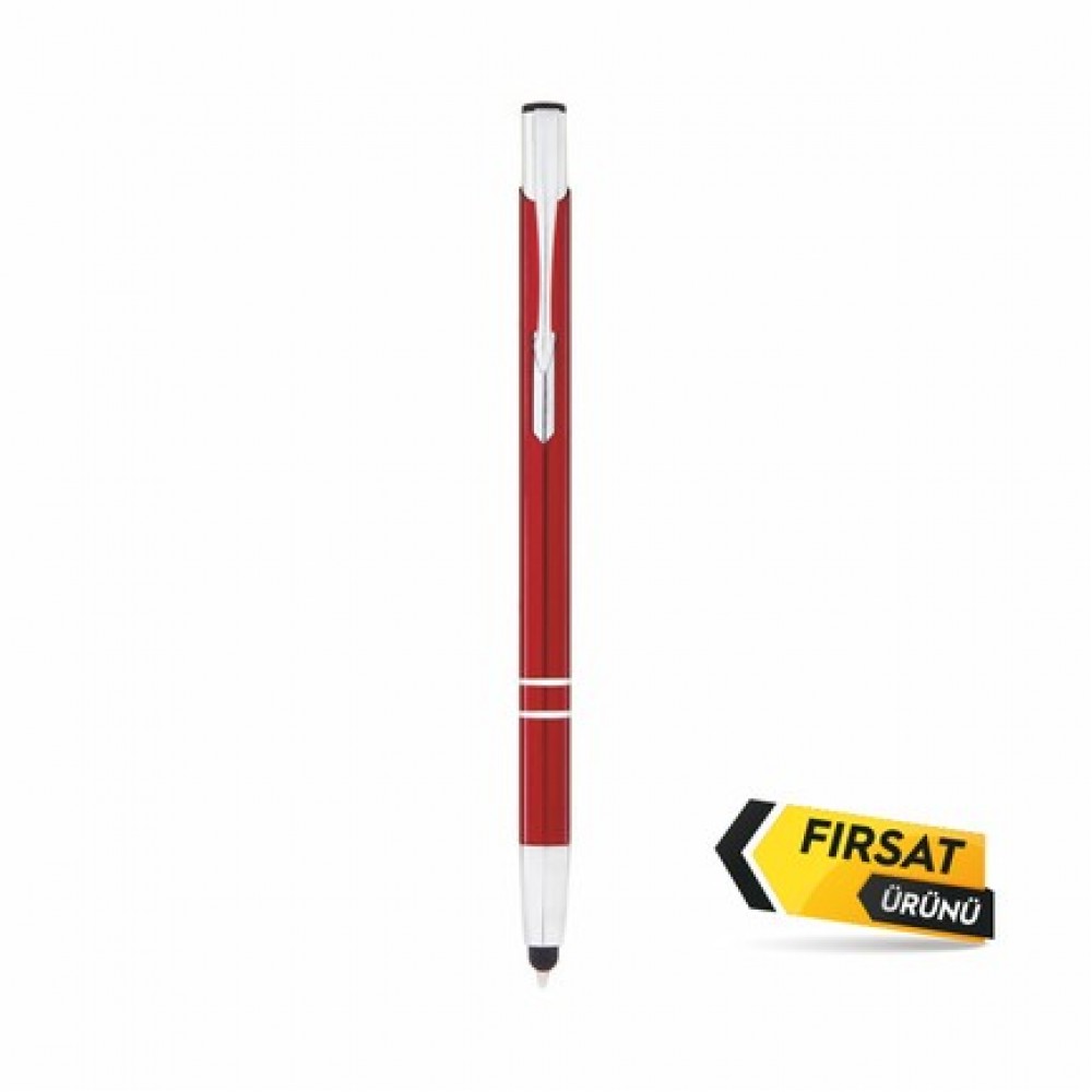 1012 Metal Tükenmez Dokunmatik Ekran Kalemi