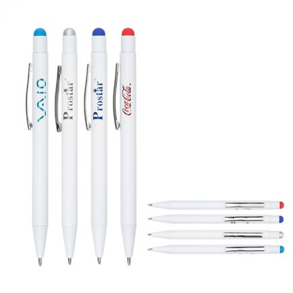 524 Metal Tükenmez Kalem Touchpen