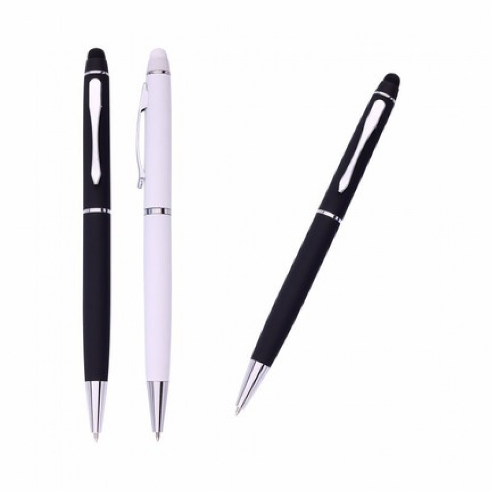 521-T Metal Tükenmez Kalem (Rubber Gövde)