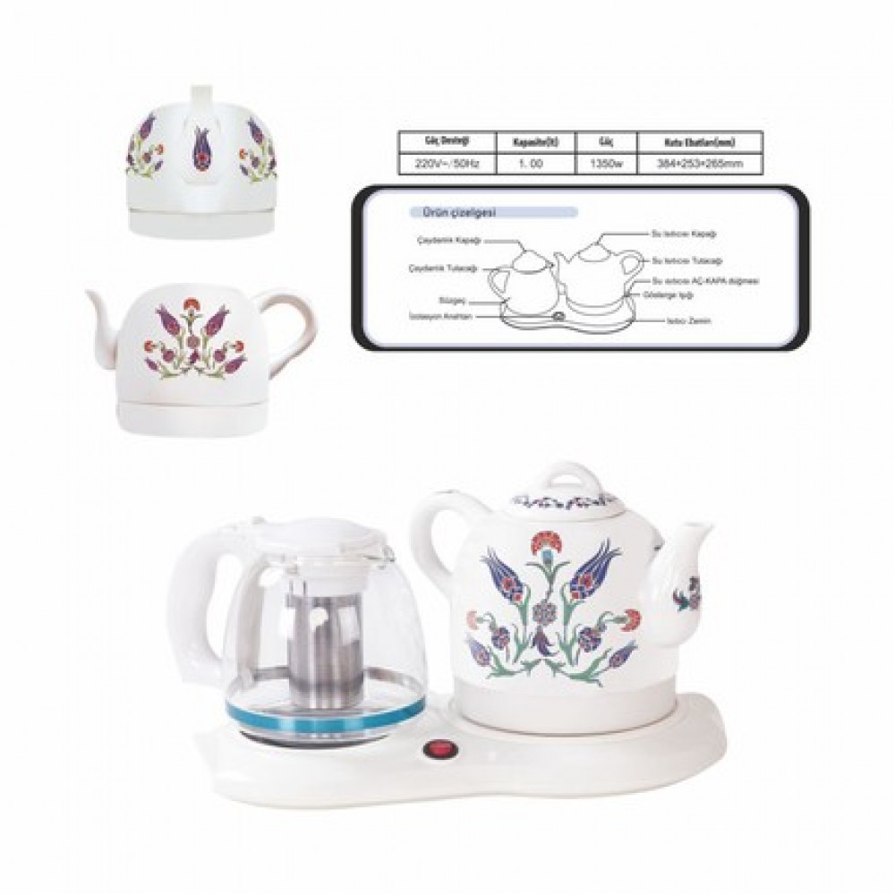 AK-2013 Seramik Çay Seti