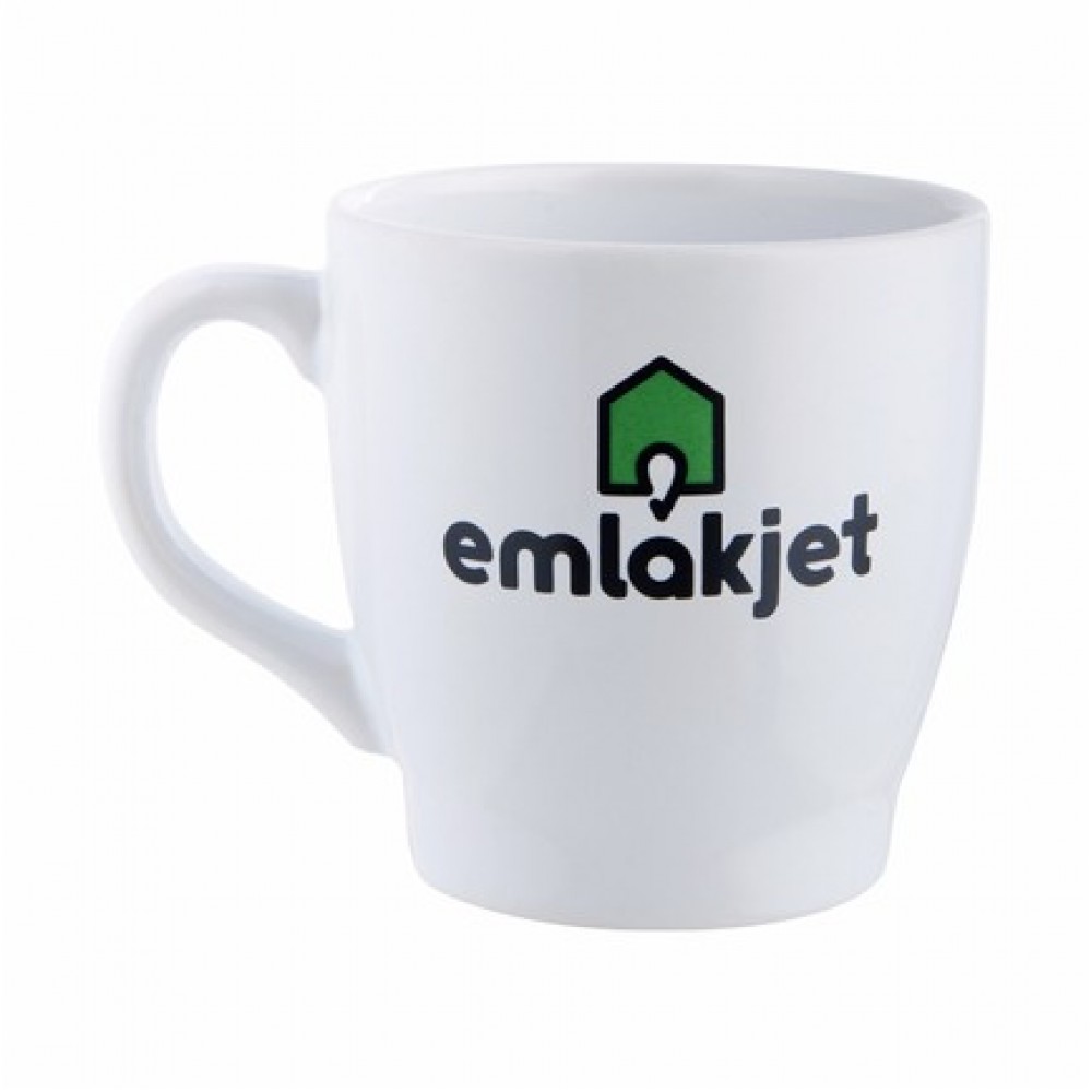 151 Kiev Seramik Beyaz Kupa (Tekli Kutuda)