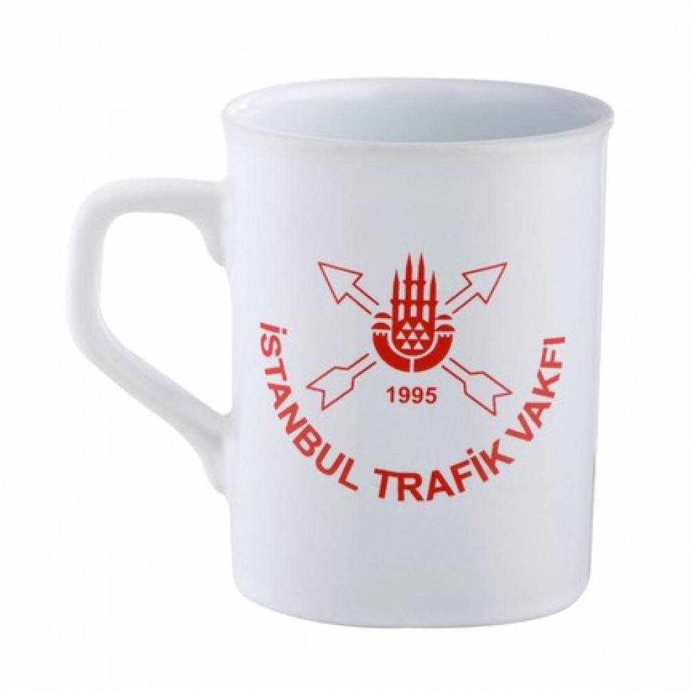 158 Viyana Seramik Beyaz Kupa (Tekli Kutuda)