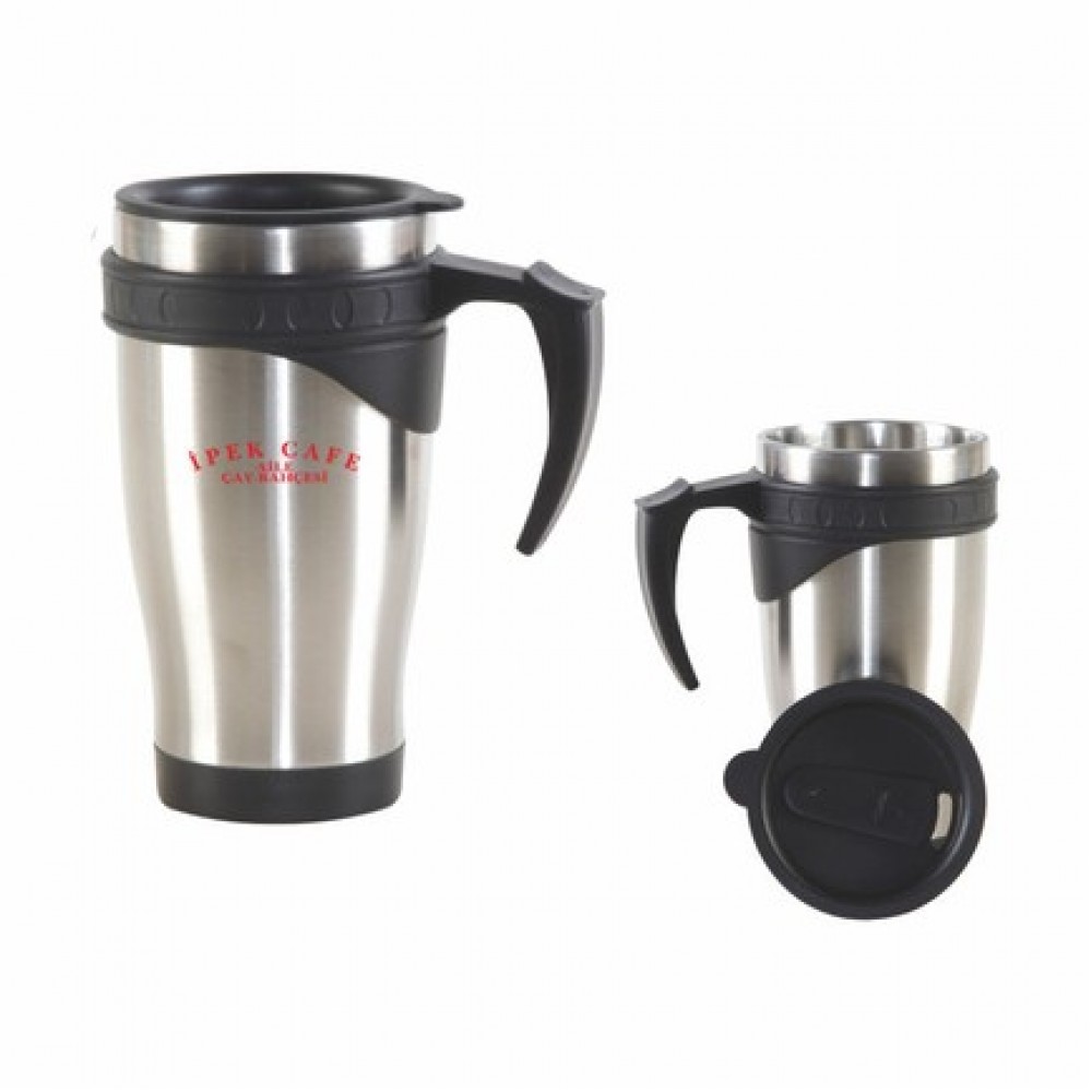 1780 18-8 Paslanmaz Çelik Termos Bardak 450 Ml